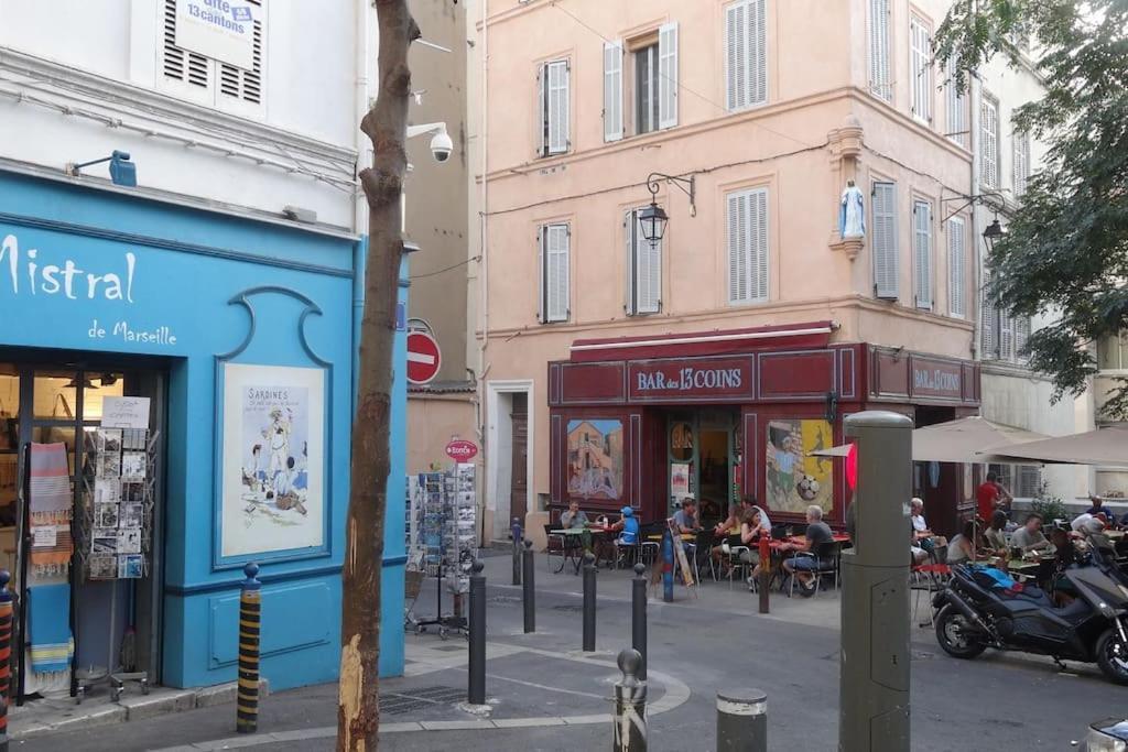 Ferienwohnung La Piboule - Au Coeur Du Panier T2 -39M2 Marseilles Exterior foto