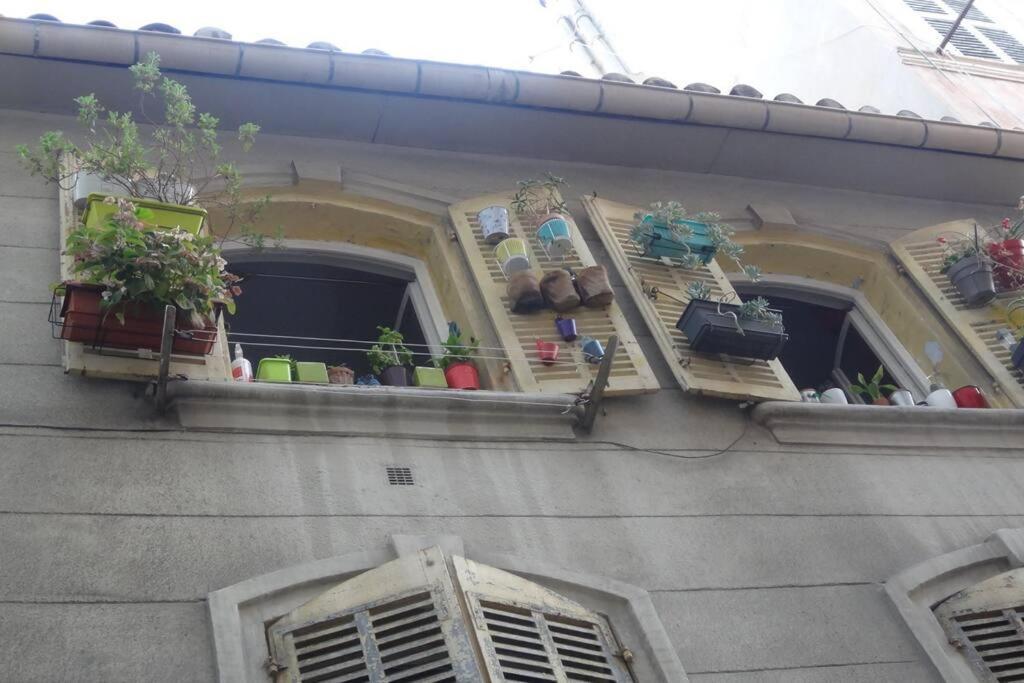 Ferienwohnung La Piboule - Au Coeur Du Panier T2 -39M2 Marseilles Exterior foto