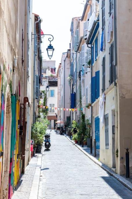 Ferienwohnung La Piboule - Au Coeur Du Panier T2 -39M2 Marseilles Exterior foto