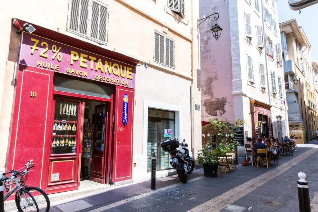 Ferienwohnung La Piboule - Au Coeur Du Panier T2 -39M2 Marseilles Exterior foto