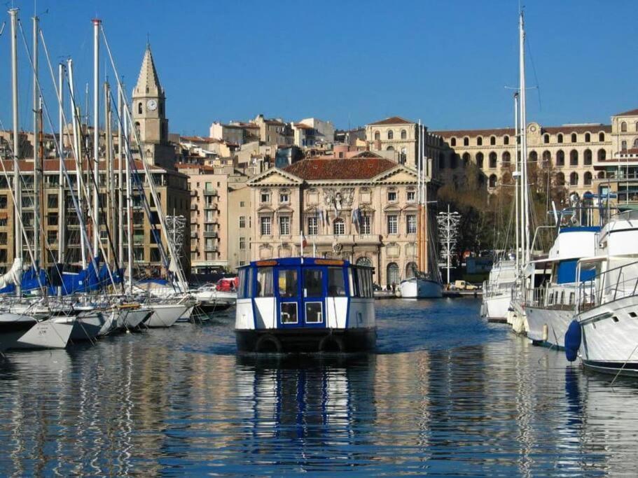 Ferienwohnung La Piboule - Au Coeur Du Panier T2 -39M2 Marseilles Exterior foto